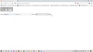 How to add a row into a table using java script