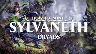 How to Paint: Sylvaneth Dryads