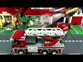 lego city fire rescue cat up tree mini movie