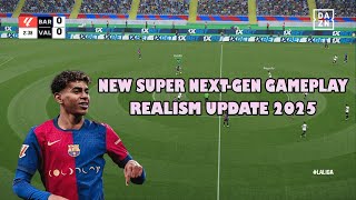 NEW SUPER NEXT-GEN GAMEPLAY REALISM UPDATE 2025 - PES 2021 \u0026 FOOTBALL LIFE 2025