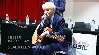 151115 종로건대 팬싸인회 WOOZI DAY I'm Yours - 세븐틴 우지