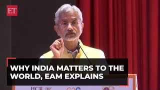 Why India matters to the World, EAM Jaishankar explains India’s G20 presidency