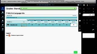 PTP Standards Grade Entry