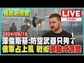 澤倫斯基:防空武器只夠1/4　俄軍占上風 戰術