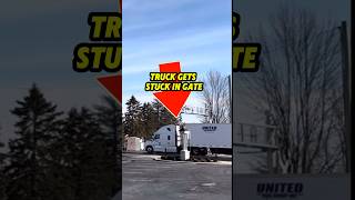 Scary moment train crushed truck #shorts #horror #crash #trending