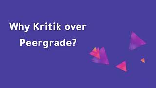 Kritik vs. Peergrade