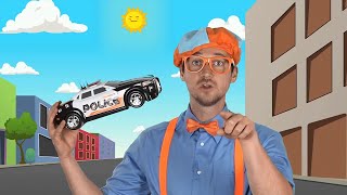 Blippi's Police Car Song - Educational Videos for Kids | Learn Police Cars with Blippi