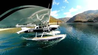 Cessna 206 Amphibious Flight over Piva Lake – Montenegro’s Emerald Corridor