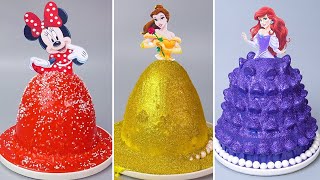 Cutest Princess Cakes Ever 👑 Awesome Birthday Cake Ideas 🌹 Tsunami Cake | Satisfying Cake #10