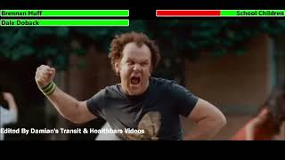 Step Brothers (2008) School Fight with healthbars