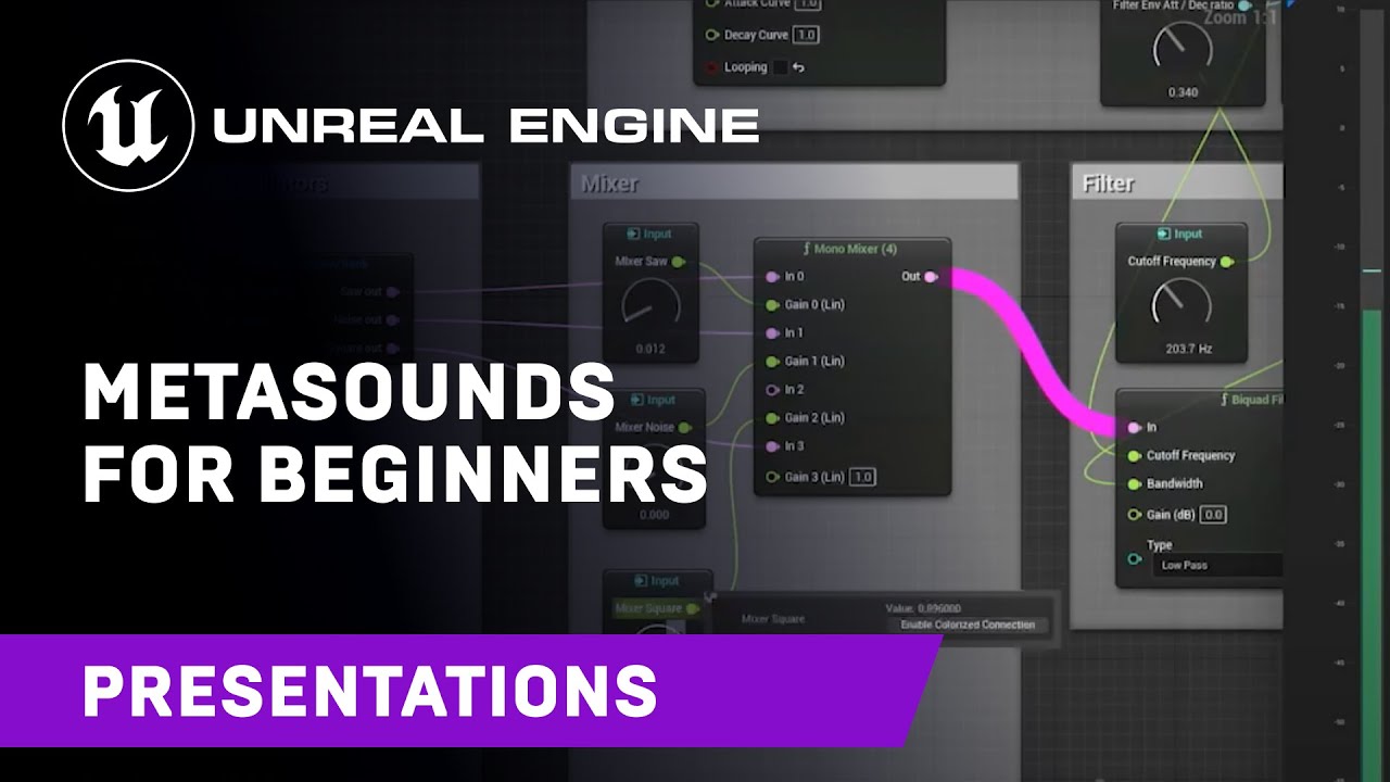 MetaSounds For Beginners | GameSoundCon 2022 | Unreal Engine - YouTube