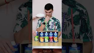 Guess the juice challenge #shorts by Tsuriki Show