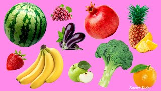 Learn names Tropical Fruits and Vegetables in English | Learning Tropical Fruits&Vegetables for Kids
