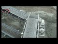 Fire Resistant Mining Belt Conveyor For Stone Crushing Plant