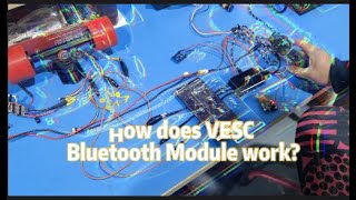 How does VESC bluetooth work ? - Maytech bluetooth module test with MTVESC100A 100A VESC based ESC