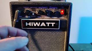 HIWATT Maxwatt Spitfire Guitar Amp Demo