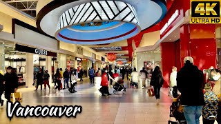Walking Tour Through Tsawwassen Mills Shopping Mall Vancouver, Canada 🇨🇦- Feb, 2022 4K UHD 60fps