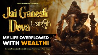 Jai Ganesh Deva Aarti (Official Lyrical Video) | Udit Saxena | Vanit Bakshi | Neo-Devotional Aarti