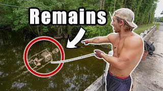 I Wasn't Supposed To Find This... Remains Found While Magnet Fishing