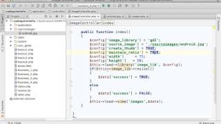 CodeIgniter Images Manipulation