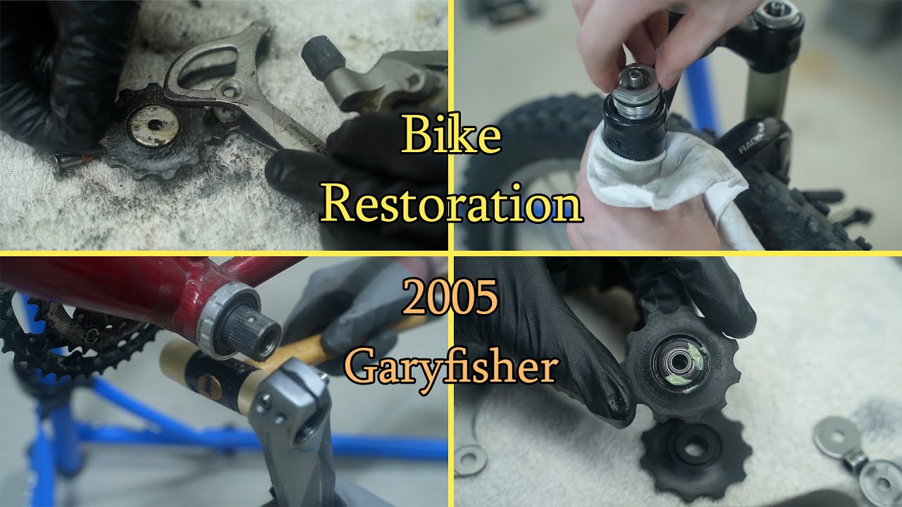 Asmr Restoration Mountain Bike 17 Year Old Garyfisher Youtube