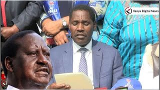 PNU Party leader Peter Munya castigates ODM for playing politics of double standard.