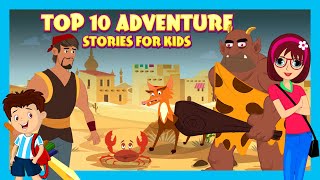 Top 10 Adventure Stories for Kids | Learning Lessons for Kids | Tia & Tofu | Bedtime Kids Stories