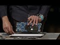 Modifying a Framework Laptop from x86 to RISC-V live on stage | Ubuntu Summit 2024