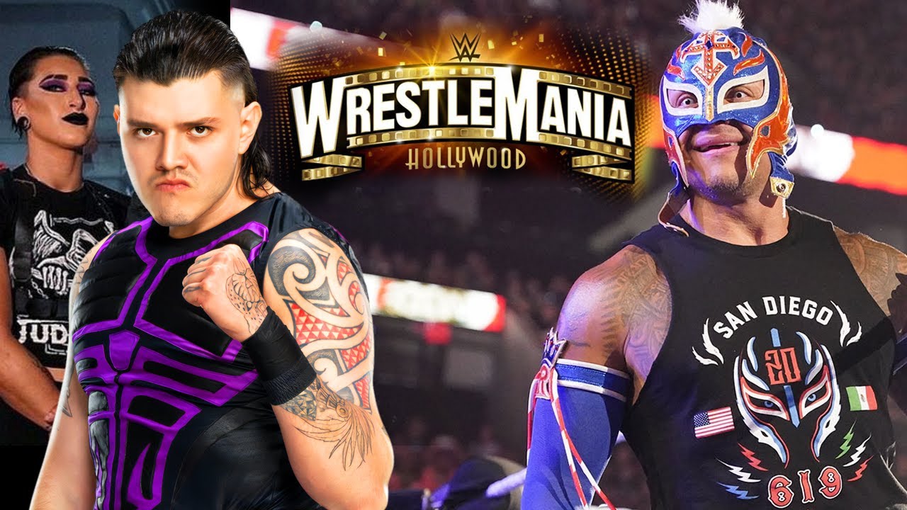 WWE DREAM MATCH - DOMINIK MYSTERIO VS. REY MYSTERIO - WRESTLEMANIA 39 ...