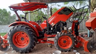 Kubota M6040SU model 2022ទីតាំងកំពង់ស្ពឺលក់១៥០០ចរចារ 0976111400