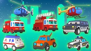Emergency Vehicles | Vehicles for Kids | Rescue Trucks | 3D Video