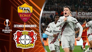 Roma vs. Bayer Leverkusen: Extended Highlights | UEL Semi-Finals 1st Leg | CBS Sports Golazo