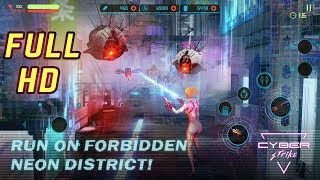Cyber Strike Infinite Runner Android / iOS Gameplay + APK Download