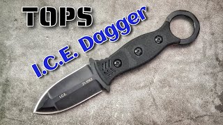 TOPS ICE Dagger:  Last Ditch Fixed Blade