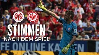 Mainz vs. Eintracht | Lukas Hradecky nach dem Spiel