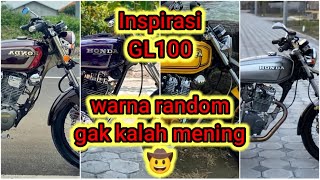 Inspirasi Honda GL100/Cepek.. 10 Modifikasi GL100 warna RANDOM.. bagus juga🤔