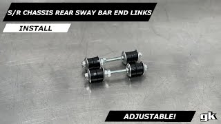 Gktech S/R Chassis Rear Swaybar End Links - Install