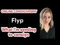 Sending Inventory To Consignment using the FLYP App. What items were accepted?