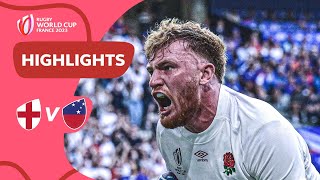 England fightback to snatch Samoa nail biter! | England v Samoa | Rugby World Cup 2023 Highlights