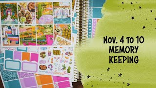 VLOGUARY Day 18 // nov. 4 memory keeping PWM (Caress Press)