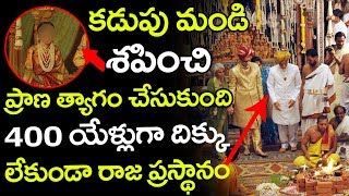 శాపం కారణంగా 400 యేళ్లుగా దిక్కు లేకుండా పోయిన సంస్థానంకి ఇప్పుడు విమోచనం అయ్యింది | Media Masters