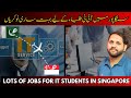 Lots Of Jobs In Singapore For IT-Students - Apply Now Complete Process In Video -