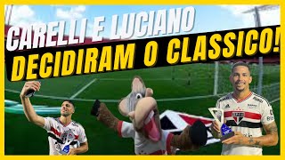 Brasileirão: Calleri e Luciano decidiram o classico, São Paulo bate o Santos ! notícias do spfc !
