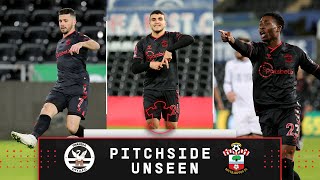 PITCHSIDE UNSEEN: Swansea City 2-3 Southampton | Emirates FA Cup
