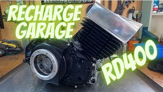 Yamaha RD400 Engine Build