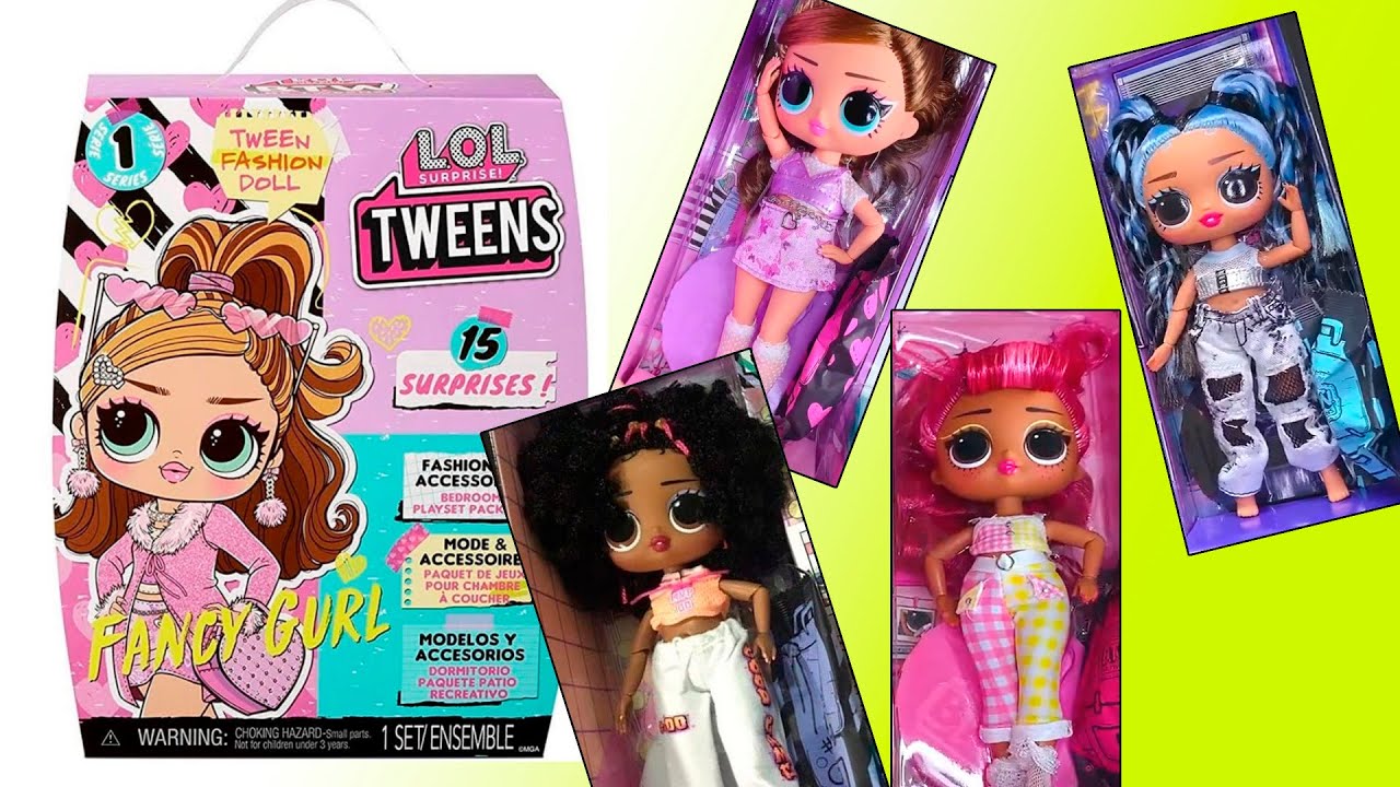 First Unboxing LOL Surprise B.T.W. Tweens Dolls: Cherry B.B, Hoops ...