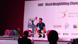 Vladimir Sedov snatch and c\u0026j in WWC 2013 Poland