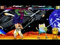 mugen shotoclown vs finn the human request