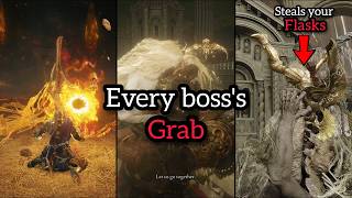 every main boss's grab in the dlc