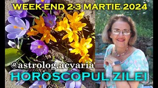 CU LILITH LA PANDA⭐HOROSCOPUL DE WEEK-END 2-3 MARTIE 2024 cu astrolog Acvaria